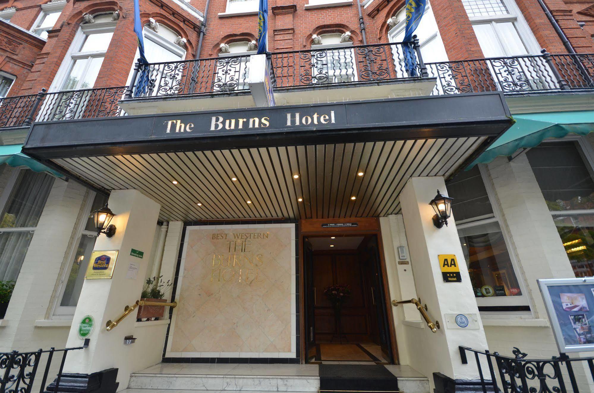 Best Western Burns Hotel Kensington Londyn Zewnętrze zdjęcie